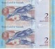 PAREJA CORRELATIVA DE VENEZUELA DE 2 BOLIVARES 31 DE ENERO DEL 2012 SIN CIRCULAR-UNCIRCULATED  (BANK NOTE) DELFIN - Venezuela