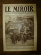1918 LE MIROIR: Les Belges à Dixmude;English Soldier-dogs;Les Sangliers-mascottes Des Allemands;Combres,Herbeville;etc - Francese