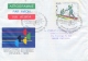 Italia 1980 Biglietto Postale Aerogramma 220 Lire Campionati Mondiali Giovanili Di Scherma Viaggiato Da Venezia - Scherma