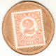 ESPAÑA 1938 . 2 CENTIMOS SELLO-MONEDA. EBC EXTREMELY FINE   (ROJOEY) - Zona Republicana