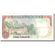 Billet, Tunisie, 5 Dinars, 1980, 1980-10-15, KM:75, TTB - Tunisie