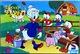 Ancienne Boîte SCHMIDT PUZZLE Walt Disney (2 X 26) : Grand-Mère Donald / Mickey (réf. 625 2385) - Puzzles