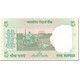 Billet, Inde, 5 Rupees, 2009, Undated (2009), KM:94a, SPL - India
