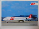 AIRLINE ISSUE / CARTE COMPAGNIE    DLT   FOKKER 100 - 1946-....: Moderne