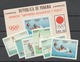 Panama 1964 Mi# 740-45+ Bl.22** AQUATIC SPORTS, OLYMPIC GAMES TOKYO 64 - Panama