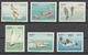 Panama 1964 Mi# 740-45+ Bl.22** AQUATIC SPORTS, OLYMPIC GAMES TOKYO 64 - Panama