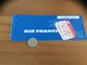 Billet D'avion 1971 "AIR FRANCE - PARIS - NICE / TOTAL" + TALON D’IDENTIFICATION - Europa