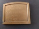 Plaque Bronze Exposition Universelle Gand 1913 P. Theunis. Superbe. - Autres & Non Classés