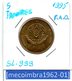 [*SL 999*] - Republica Slovénia 5 Tolares 1995 F.A.O. 1945-1995 - Slovénie