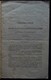 Guerre De 1870 - Instructions Sur La Manière De Receuillir Et De Conserver Les Graines - Chambéry 1871 - Savoie - Décrets & Lois