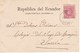 5 POSTAL DE GUAYAQUIL - LA AVENIDA OLMEDO DEL AÑO 1907  (JANER E HIJO) ECUADOR - Ecuador