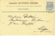 CP/PK Publicitaire BRUGGE 1906 - MATTHYS Soeurs - Librairie-papeterie - Brugge