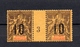 !!! PRIX FIXE : GUINEE, N°54 EN PAIRE AVEC MILLESIME 3 NEUVE ** - Unused Stamps