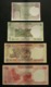 India 1, 5, 10 E 20 Rupie Rupee - 4x Pcs Set UNC FDS - India