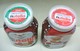 2 Pots De NUTELLA Vides Avec TAMPONS à BISCUITS Différents - Bonhomme De Neige Hiver Noël - Nutella