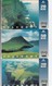 Faroe Islands, OD-001 - 003,  Set Of 3, Vágseiði, Viðareiði, Ambadalur, 2 Scans. - Islas Faroe