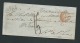 Lettre  ( Lsc )  De Saint Petersbourg Pour Paris  EN 1852 , Marque D'entrée  Prusse Par Valenciennes En Rouge- Lo42603 - ...-1857 Prephilately