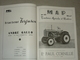 ALGER 1949 Foire De BONE Programme Catalogue Pub Tracteur Renault Ferguson MAP & Divers - Société Algérienne MAMICO ... - Programmi