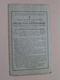 DP Felix VAN GEYSEGHEM (VERBRUGGEN) Sr. Amands (Puers) 29 Mei 1809 - Ruysbroeck 23 Mei 1899 ( Zie Foto's ) ! - Obituary Notices