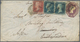 Aden: 1856 Cover From London To A Lieutnant Serving In The Bombay Artillery, Re-directed To Aden, Wi - Aden (1854-1963)