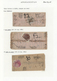 Afghanistan: 1880's: Six Native Covers (one Back Only) All Franked 1 Abasi (various Colors) Of 1881/ - Afghanistan