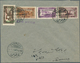 Alawiten-Gebiet: 1926, Flight Cover "TARTOUS - DAMASCUS", Dated 14/7/1926, Franked With Air Mail Set - Unused Stamps
