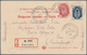 Batum - Besonderheiten: 1903, Russia 4 K. And 10 K. Tied "BATUM KUTAIS 20 XII 1902" To Registered Pp - Georgië