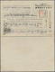 Birma / Burma / Myanmar: 1944, Death Railway, Special "Heiho" (military Workers) Double Card With Tr - Myanmar (Burma 1948-...)