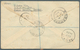 Brunei - Stempel: BELAIT (type D5): 1939 (2.9.), Registered Cover From Belait With Four Diff. Stamps - Brunei (1984-...)