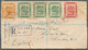 Brunei - Stempel: TEMBURONG (type D3): 1924 (6.1.), Registered Cover Bearing 14 ‘bush Huts And Canoe - Brunei (1984-...)