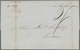 China: 1847, Folded Envelope Dated Canton 13 July Via "HONG KONG 24 JU 1847" And Endorsed "via South - 1912-1949 République