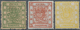 China: 1883, Large Dragon Thick Paper Set, Unused Mounted Mint (Michel Cat. 2600.-). - 1912-1949 République