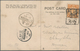 China: 1902, Coiling Dragon 1 C. Tied Tombstone "Hanchang / Post Office" To Ppc Via "HANKOW 17 DEC 0 - 1912-1949 République