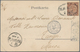 China: 1902, Coiling Dragon 4 C. Brown Tied Oval "Shuntehfu / Post Office" To Ppc (bridge And Pagoda - 1912-1949 Republik