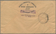 China: 1935, Hall Of Classics $1, Bottom Margin Copy Tied "SHANGHAI 29.4.35" To Air Mail Cover To Ge - 1912-1949 République