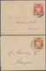 China - Shanghai: 1893/97, Stationery Wrappers 1/2 C., 1 C. And 2 C. All Commercially Used Within Sh - Other & Unclassified