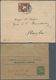 China - Shanghai: 1893/97, Stationery Wrappers 1/2 C., 1 C. And 2 C. All Commercially Used Within Sh - Other & Unclassified