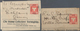 Delcampe - China - Shanghai: 1893/97, Stationery Wrappers 1/2 C., 1 C. And 2 C. All Commercially Used Within Sh - Sonstige & Ohne Zuordnung