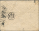 China - Provinzausgaben - Szechuan (1933/34): 1933, Marty 3 C. (10 Inc. Block-8/2x4), 10 C. (5, Inc. - Sichuan 1933-34