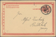 China - Ganzsachen: 1898/1908, ICP 1 C. Used German Field Posts 1901 (uprate Unnecessary, Removed), - Cartes Postales