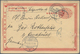Delcampe - China - Ganzsachen: 1898/1908, ICP 1 C. Used German Field Posts 1901 (uprate Unnecessary, Removed), - Cartes Postales