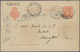 China - Incoming Mail: Spain, 1905, UPU Card 10 C. Tied Octogonal TPO "SAN SEBASTIAN-BILBAO ..9.05" - Autres & Non Classés