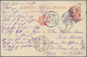 China - Incoming Mail: Italy To Kwantung Province Via Sibiria, 1911: Card From Basel Mission "PEGLI" - Autres & Non Classés