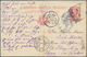 China - Incoming Mail: Italy To Kwantung Province Via Sibiria, 1911: Card From Basel Mission "PEGLI" - Other & Unclassified