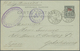 China - Fremde Postanstalten / Foreign Offices: French Offices, 1902, Ovpt. Card 10 C. Cancn. "SHANG - Sonstige & Ohne Zuordnung
