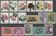 China - Volksrepublik: 1964 - 1968, Small Lot Of 21 Stamps, Mint Lightly Hinged On Stock Cards, (Mi€ - Other & Unclassified