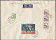 China - Volksrepublik: 1968. Registered Airmail Cover With Named "MAO"-franking From "Canton (Kwangc - Autres & Non Classés