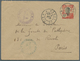 Französisch-Indochina: 1913. Postal Stationery Envelope 10c Red Addressed To Paris Cancelled By 'Pos - Ungebraucht