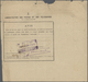 Französisch-Indochina: 1926, Parcel Bulletin To France With "quittances" 4 C. Brown Canc. "PHAN-RANG - Ungebraucht