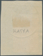 Holyland: 1915, Turkish Offices In Sinai, "KATYA" Clear Blue Marking On 20 Pia Tied To Piece, Only R - Palästina